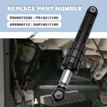 4-Pack Washer Shock Absorbers for GE Machines