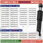 GE Washer Shock Absorber & Pin Kit 4-Pack