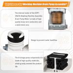 Samsung Washer Pump Assembly Replacement Compatible Parts