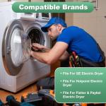 GE Dryer Heating Element Replacement, 240V 5130W