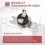 GE Dryer Hi-Limit Thermostat WE4M137 Replacement