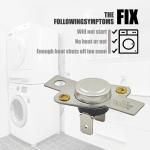 GE Inlet Control Thermistor Dryer Thermal Fuse