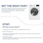 4 Pack WE1X21975 Dryer Ceramic Fuses for GE