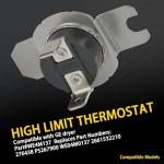 GE Dryer Thermal Safety Fuse WE4M137