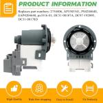 Samsung Washer Drain Pump Motor Replacement by Techecook