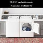 GE Dryer Thermostat Thermal Safety Fuse WE4M137