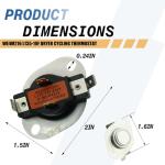 GE Hotpoint Dryer Cycling Thermostat WE4M216