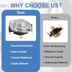 Dryer Cycling Thermostat for GE Kenmore Hotpoint