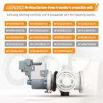 Samsung Washer Pump Assembly Replacement Compatible Parts