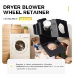 GE WE1X688 Dryer Blower Wheel Retainer Kit