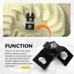 GE WE1X688 Dryer Blower Wheel Retainer Kit