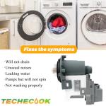 Samsung Washer Drain Pump Motor Replacement by Techecook