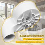 KUAFU Dryer Blower Wheel and Housing Replacement