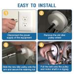 GE Hotpoint Dryer Idler Pulley WE03X31620 Replacement