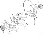 GE Dryer Motor WH20X27248 Replacement Part