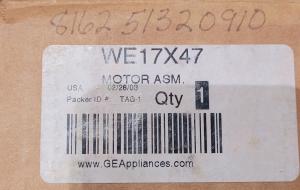 GE Dryer Drive Motor WE17X47