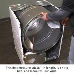 GE Dryer Drive Belt WE03X29897 WE12M22 WE12M33