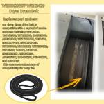 GE/Hotpoint Dryer Belt WE03X29897 ReplacementPart