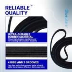 Dryer Drive Belt 89.5in for GE Frigidaire