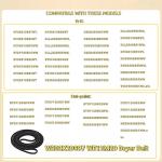 GE/Hotpoint Dryer Belt WE03X29897 ReplacementPart