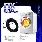 Dryer Drive Belt 89.5in for GE Frigidaire