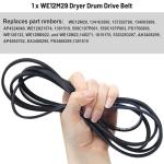 WE12M29 Dryer Drum Drive Belt for GE Hotpoint