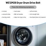 WE12M29 Dryer Drum Drive Belt for GE Hotpoint