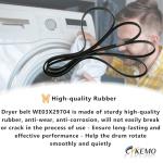 GE Dryer Drive Belt WE03X29704 Replacement Part