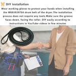 GE Dryer Drive Belt WE03X29704 Replacement Part