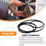 Blutoget Dryer Drum Drive Belt for GE Hotpoint