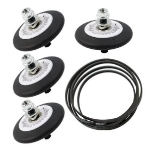 Dryer Roller Repair Kit with Belt - 4 Pieces