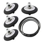 Dryer Roller Repair Kit with Belt - 4 Pieces
