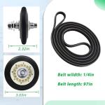 Dryer Belt and Roller Kit for GE Models