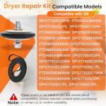 Dryer Roller and Belt Repair Kit for GE