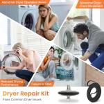 Dryer Roller and Belt Repair Kit for GE