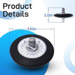 Dryer Drum Roller Replacement Kit for GE