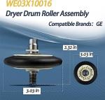 Dryer Belt and Roller Kit for GE Dryers