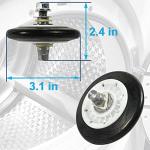 HQRP 4-Pack Dryer Drum Support Rollers