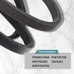 Dryer Belt and Roller Kit for GE Dryers