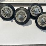 GE Dryer Roller Wheel Assembly Set of 4