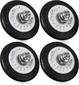 Dryer Drum Roller Kit 4-Pack for LG GE