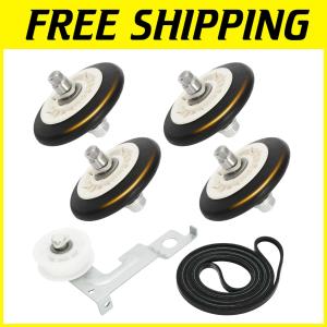 GE Dryer Repair Kit - Roller, Belt, Pulley
