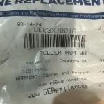 OEM GE Dryer Drum Support Roller - WE03X10016