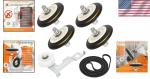GE Dryer Repair Kit - Roller, Belt, Pulley