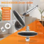 GE Dryer Repair Kit - Roller, Belt, Pulley