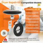 GE Dryer Repair Kit - Roller, Belt, Pulley