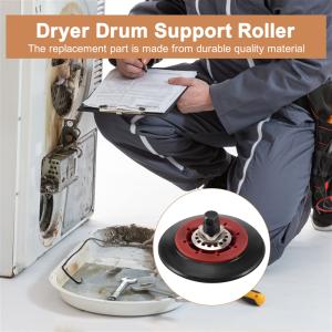 Dryer Drum Roller Assembly 4-Pack for Kenmore, GE