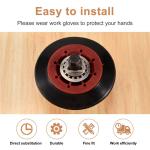 AEE6 Dryer Drum Roller Assembly 4-Pack