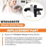Washer Drain Pump for Whirlpool Maytag Kenmore