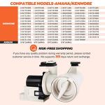 WPW10730972 Drain Pump for Whirlpool and Kenmore